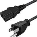 AC Power Cord Replacement for Electro-Voice EVERSE 8 Evolve 30M ZLX-12BT ZLX-12P ZLX-15P Loudspeaker,ELX200-18SP EKX18SP Subwoofer 3 Prong IEC C13 Power Cable