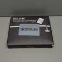 Apex Series Vacuum Bags for Travel Luggage, 180 Open, Reusable Compression Bags for travel Pack, Vacuum Seal Packing Cube for Cloth (2Medium+Pump)