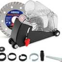 HERZO Dust Shroud Dust Extraction Cutting Guard for 5 inch and 4-1/2 inch Angle Grinder