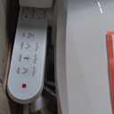 SmartBidet SB-2000 Smart Bidet Electric Bidet Toilet Seat with Heated Seat, Warm Water, Air Dryer Side Control Panel, Round(not new, used, Water and dirt inside)