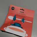 OTOTO Aqua the Crab Silicone Utensil Rest - Silicone Spoon Rest for Stove Top - BPA-Free, Heat-Resistant Kitchen and Grill Utensil Holder - Non-Slip Spoon Holder Stove Organizer and Steam Releaser