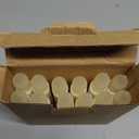 12PCS Flameless LED Taper Candles Lights, Battery Operated Candlesticks with Warm White Flickering Flame, 0.79 x 6.5 Inches Dripless Fake Floating Taper Candles