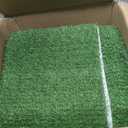 Artificial Grass 7x10 Ft, Fake Grass Turf with Non-Slip TPR Rubber Backing, Indoor Outdoor Grass Mat for Balcony, Patio, Pets, Portable Low Maintenance Lawn Carpet