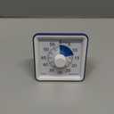 Secura 60-Minute Visual Timer, Classroom Timer, Countdown Timer for Kids and Adults, Time Management Tool for Teaching (Navy Blue & Navy Blue)