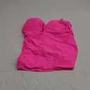 Tempt Me Womens Underwire Tankini Top Tummy Control Swim Tops Only Twist Front Push Up Bathing Suit No Bottom 2025 (Hot Pink) Medium
