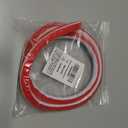 Flexible Quarter Round Molding Double Sided Self Adhesive Peel and Stick Bendable Molding Trim for Floor, Bathrooms, Cabinet Edge, Countertops, Kitchens (39inch)