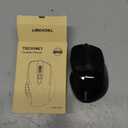 TECKNET Wireless Mouse, 2.4G USB Computer Mouse with 6-Level Adjustable 4800 DPI, 30 Months Battery, Ergonomic Grips, 6 Buttons Portable for PC, Chromebook, Mac (Black)