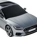 EcoNour Windshield Cover for Ice and Snow  Universal Fit for Car, SUV, Truck, Heavy Duty 600D Oxford Fabric Frost Protector for Ice & Sleet, Includes AntiTheft Straps, Medium (69"x42")