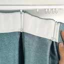 Pleat Tape for Curtain Heading Vintage Style Small Size(10Yard,White)