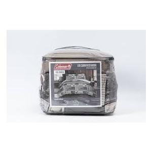 SetsColeman Bedding Comforter Set King - 4 pack Log Cabin Patchwor