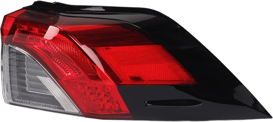 Dasbecan Right Passenger Side Outer Tail Light Assembly Compatible with Toyota RAV4 2019 2020 2021 2022 2023 2024 Replace 81550-0R090 TO2805148 Rear Brake Lamp Taillight