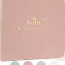 Baby Book Girls Keepsake - Baby Memory Book Girl Photo Album - Baby Books Gift for Baby Shower - Gender Reveal Gifts Girl for Expecting Mom - Newborn Keepsake Gifts for First Time New Mom Parents