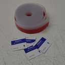 Silicone Weather Stripping, 2 inch (W) x 20 Ft (L) Door Draft Stopper Window Seal Strip for Gaps of Door & Windows, Garage Door Under Bottom, Sealing Tape Shower Doors Sweep, Transparent