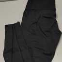 MOOSLOVER Women Corset High Waisted Leggings with Pockets Tummy Control Body Shaper Yoga Pants (Medium, #1 Strong Tummy Control-black)