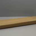 Cordless Bamboo Roman Shades for Windows, Blinds Size (34.5" W 48" H) Colour (BDP-Driftwood)