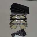 racico Computer Blue Light Blocking Glasses Blue Light Glasses Men Women, Anti Blu-Ray Clear Gaming Glasses Lenses