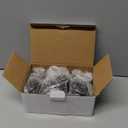 RidRed Office Chair Wheels - Replacement Rubber Wheels - Universal Fit 3 Inch Casters, Heavy-Duty Chair Casters, Noise Free, Fits 98% Chair, for All Floor (5) (Transparent)