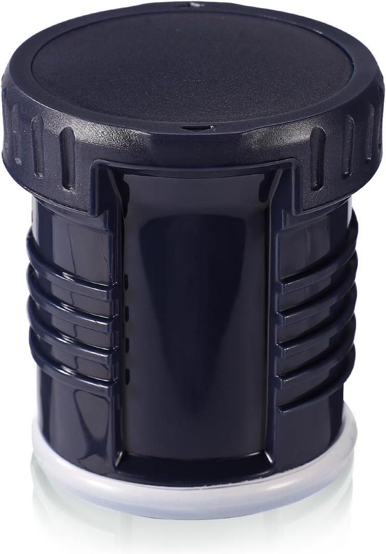 Replacement Stopper for Thermos, Stopper Replacement Lid Compatible with Stanley Thermos Classic Vacuum Insulated Wide Mouth Fit for 1.1 QT & 2 QT Leak-Proof Bottle Accessories (Dark Blue)