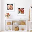 VNVNK 16x16 Frame White, Perfect for 16x16 Inch Picture without Mat or 12x12 Inch Picture with Mat, Home Wall Decor Picture Frame-1 PCS