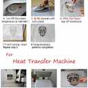 8 Sheets Funny Cat Iron on Transfer Patches Cat Day Iron on Decals Stickers Cute Blue Yellow Grey Animal Designs DIY Crafts Heat Transfer Vinyl Stickers Appliques for Clothing T Shirts Bag Decorations