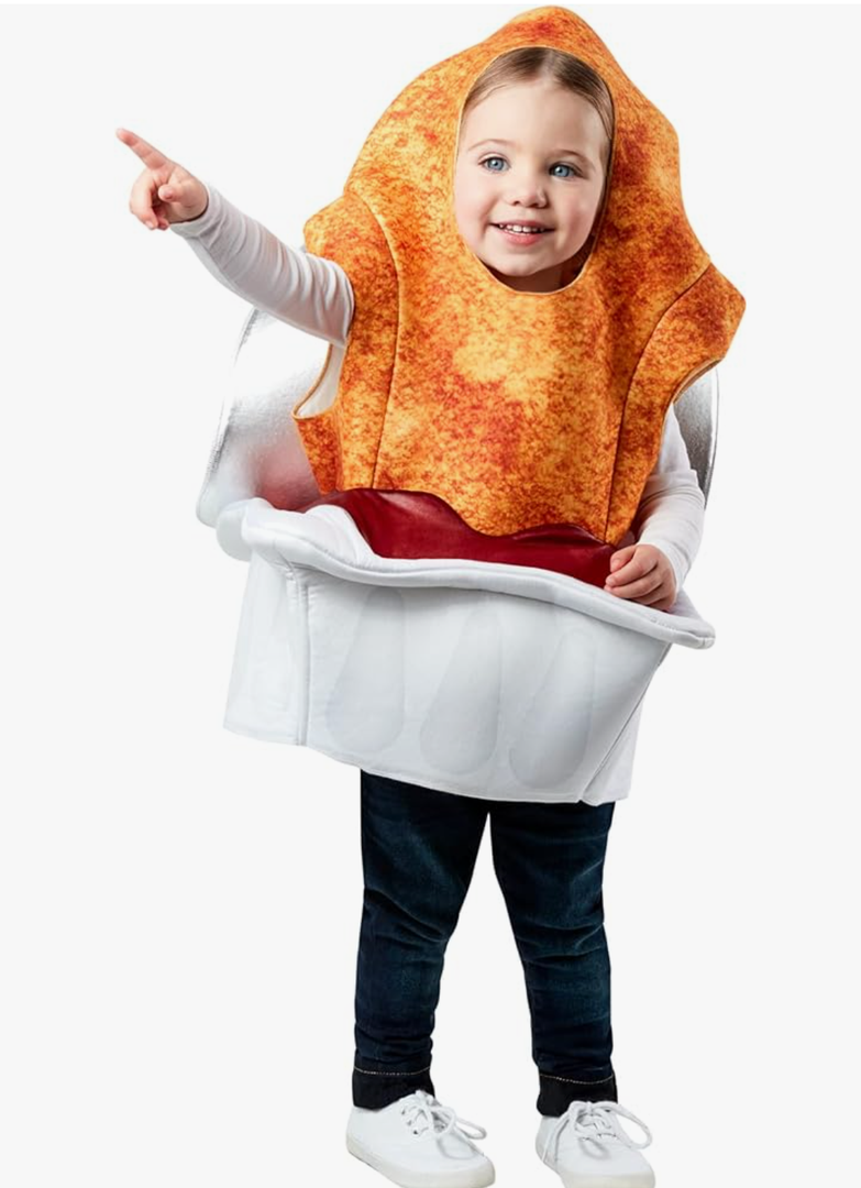 Rubies Toddler Forum Novelties Little Nuggets Dip'N Sauce Costume for Themed Parties and Halloween, As Shown, 4T