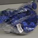 3 Pcs 6FT Christmas Garland Blue Glittered Artificial Eucalyptus Leaves for Mantle Christmas Tree Decorations Hanging Garland Ornaments Garden Table Shelf Door Window Wall Stair Holiday Home Decor