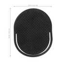 NOLITOY 12 Pieces Black Scalp Massage Combs Portable Soft Washing Hair Brushes for Shampooing Hair Care and Styling at Home or Travel