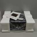 Qlearsoul ONE-S Vinyl Record Player with Bluetooth Input/Output, All-in-One Vintage Turntable Built in Speakers, Phono Preamp & DSP, AT-3600L Cartridge, 33/45 RPM (Black)