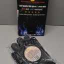 KITCHEN PERFECTION XL Silicone Smoker Oven Gloves -Extreme Heat Resistant BBQ Gloves -Handle Hot Food Right on Your Grill Fryer & Pit | Waterproof Oven Mitts Grill Gloves |Superior Value Set+3 Bonuses (Deep Black)