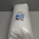 2.2 LB / 35.3 Ounce Premium Polyester Fiber Fill, Stuffing for Stuffed Animals, Pillows, Quilts, Paddings, Pouf, Fiberfill, Stuffing, Machine Washable, White