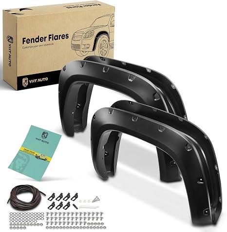 YHTAUTO Pocket Bolt-Riveted Style Fender Flares for Toyota Tundra 2022-2026