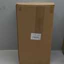 Freezer Organizer Bins, 4 Pack Stackable Chest Freezer Organizer for 5-7 Cu.FT Deep Freezer Sort Frozen Meats and Food, Freezer Storage Baskets with Handles Easy Reach from Bottom, Black