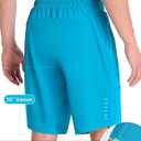 baleaf Men's Mountain Bike Shorts 4D Padded Loose-fit MTB Cycling Lightweight Bicycle Biking Shorts Zipper Pockets (L)