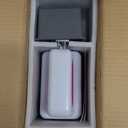 ITEFDTUTNE Hat Press Machine, Mini Hat Heat Press Machine with 4 Heating Levels & Auto-Off, Handheld Cap Easy Press with 3.5"×5.5" Curved Heat Plate, 2 Press Platens, A Safety Base, Rose Red