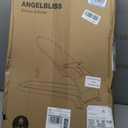 ANGELBLISS Baby Bouncer, Portable Bouncer Seat for Babies, Infants Bouncy Seat with Mesh Fabric, Natural Vibrations (Beige)