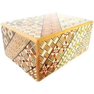Uncommon Treasures Yosegi Puzzle Box 4 Sun 12 Steps