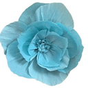 BRT Bearingshui Crepe Paper Flowers Decoration for Wall Total 9 Pcs, Artificial Flowers for Wedding Decor,Flower Backdrop Decor, Baby Bridal Shower Birthday Party, Beige 3D Wall Flowers Decor