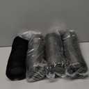 200 Pack Coffee Cup Lids, Black Plastic Dome Lids for 10/12/16/20/24 oz Paper Cups - Leak-Proof Disposable Lids for Hot/Cold Drinks (3.54 Inches/90 mm)