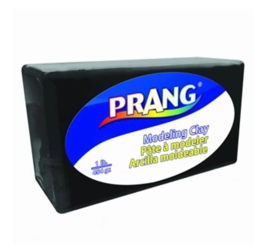Prang Modeling Clay, Black, 1 Lb., Pack of 4