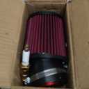 FVRITO Upgraded Air Filter Adapter Kit for Predator 212cc 196cc Coleman CT200U BT200X KT196 6.5Hp Clone Engine Mini Bike Go Kart Performance Parts Red