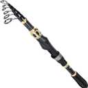 PLUSINNO Fishing Rod and Reel Combo,Fishing Pole,Telescopic Fishing Rod Kit with Spinning Reel, Telescopic Fishing Pole with Carrier Bag for Freshwater Saltwater for Men Women (2.1M 6.89FT)