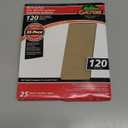 Gator 9" x 11" Multi-Surface Sanding Sheets, 120 Grit, 25 Pack
