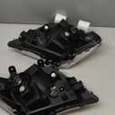 ECCPP Headlight Assembly Replacement Fit For Nissan Frontier 2009-2019 Driver and Passenger Side Headlamps