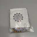 HOTUT Cloth Book for Babies Touch and Feel - Soft 3D Sensory Crinkle Fabric Books for Newborns Infants, High Contrast Toddler Learning Toy for 0-6 Months Boys Girls (Panda)