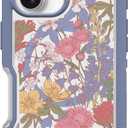 OtterBox iPhone 16 Defender Series XT Clear Case - Floral Purple