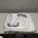 HEPO Bed Rails for Elderly Adults with Adjustable Heights & Extendable Dual Side Handles, Foldable Bed Assist Bar for Fall Prevention, Heavy Duty Bed Rail Fits King, Queen, Full, Twin Bed