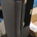 Wakefit Reversible Sectional Sofa Couch, Sleeper Sofa Bed with Storage Chaise Pull Out Couch for Living Room | Hidden Stroge | Pull Out Bed | Removable Backrest | Linen Fabric, DeepGrey