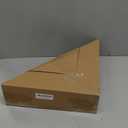 Flag Display Case for 3' x 5' Folded Flag Solid Wood Flag Display Box with HD Tempered Glass Wall Mount Thick Base Triangle Flag Holder for Veterans (Not for Burial Flag) Walnut