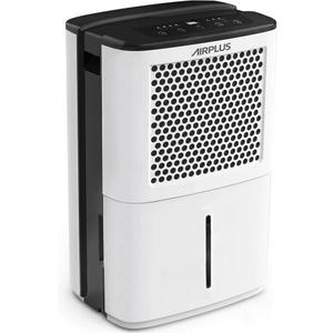 AIRPLUS Max 70 Pint Tall Dehumidifier for Home Bedroom up to 4500 Sq Ft
40%-80% Humidity Control, Drain Hose, Continuous Drainage, Intelligent Humidistat, Ideal for Basement, Bedroom, Bathroom
Visit the AIRPLUS Store