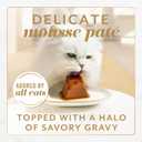 Fancy Feast Gems Pate Cat Food Mousse and a Halo of Savory Gravy Wet Cat Food Variety Pack - (Pack of 12) 4 oz. Boxes (EXP 01/01/27)